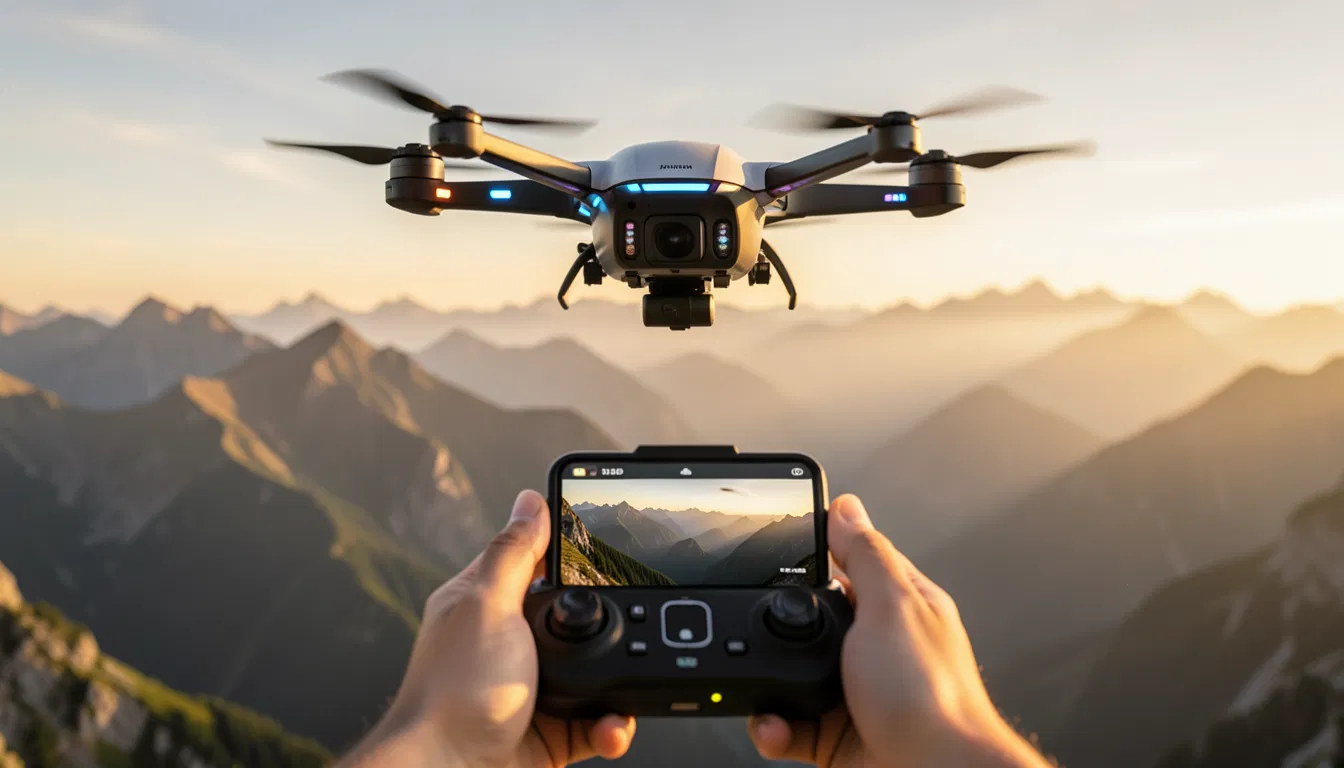 GPS drone with camera